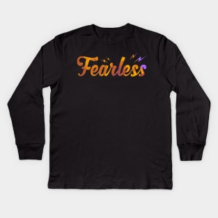 Fearless Kids Long Sleeve T-Shirt
